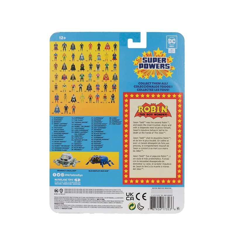 DC Super Powers Robin (Jason Todd) 4.5-Inch Action Figure 