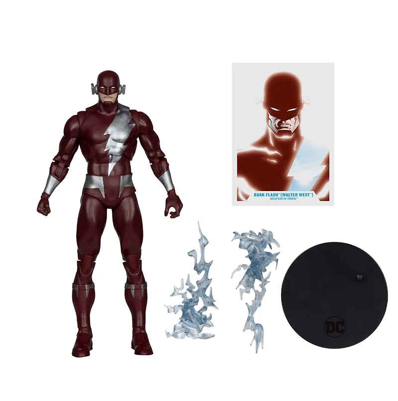 DC Multiverse Dark Flash Walter West (New Kid in Town) 7-Inch Action Figure 