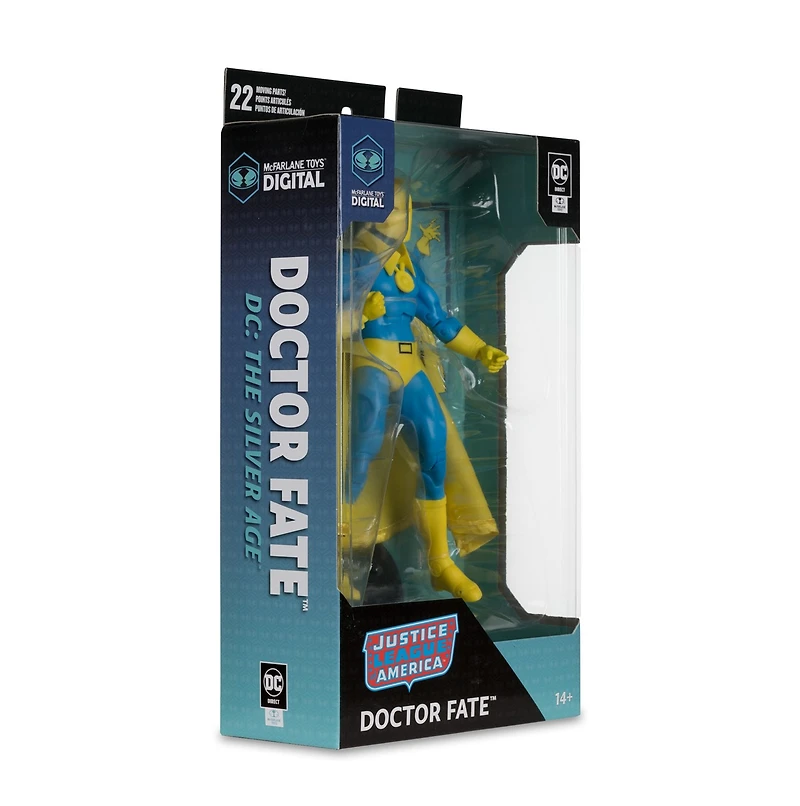 DC Direct Doctor Fate (The Silver Age) 7-Inch Action Figure with McFarlane Toys Digital Collectible 
