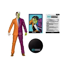 DC Direct Two-Face (The Silver Age) 7-Inch Action Figure with McFarlane Toys Digital Collectible 