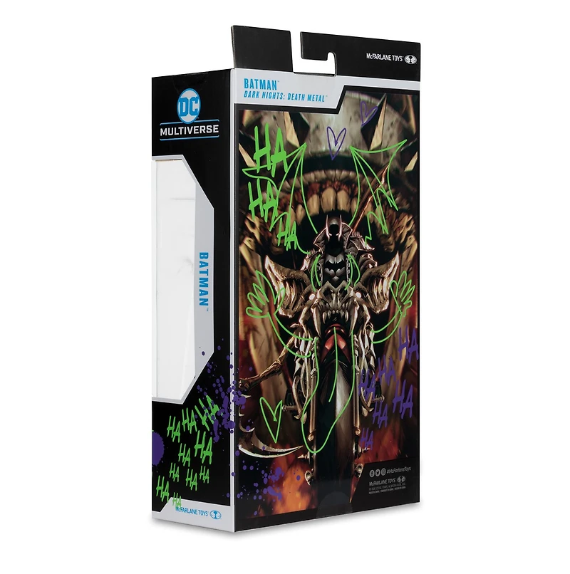 DC Multiverse Batman (Dark Nights: Death Metal) Jokerized Gold Label 7-Inch Action Figure 