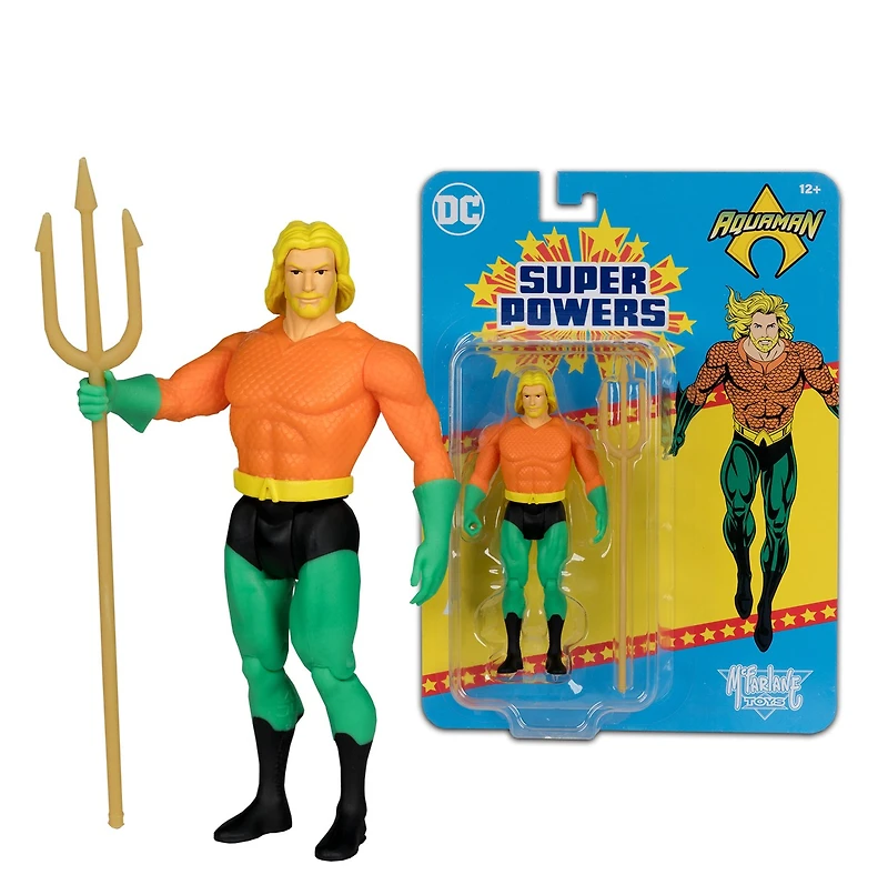 DC Super Powers Aquaman 4.5 Inch Action Figure 