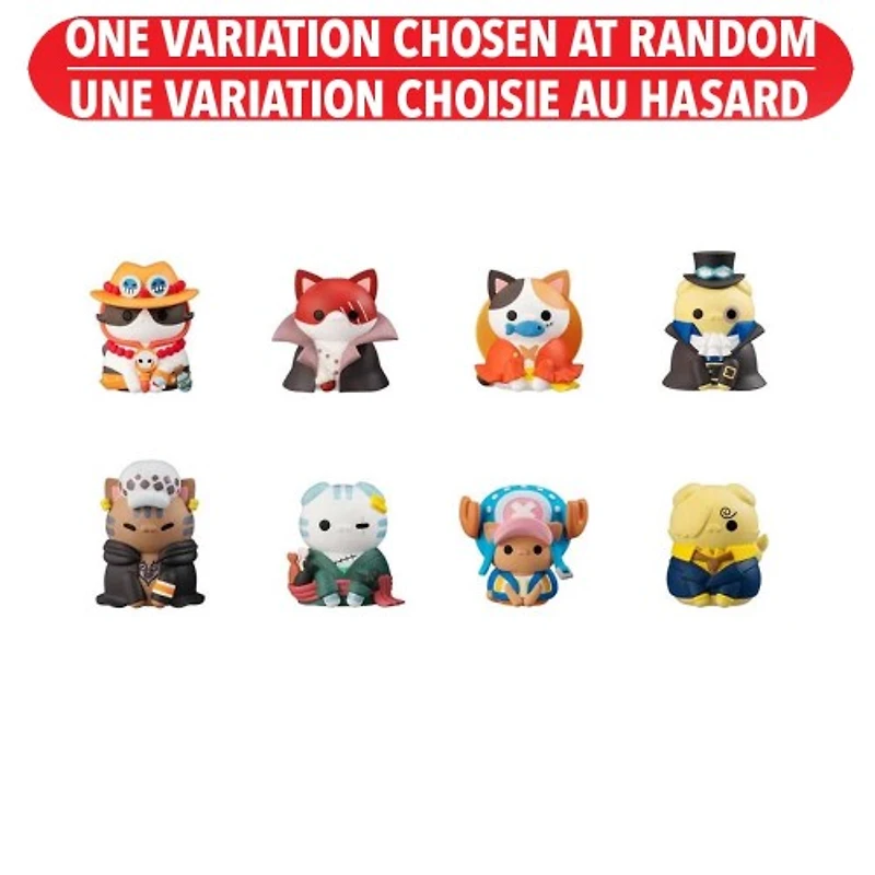 One Piece - NyaPieceNyan! Vol. 1 Mega Cat Project Blind Figure – Une variation choisie au hasard