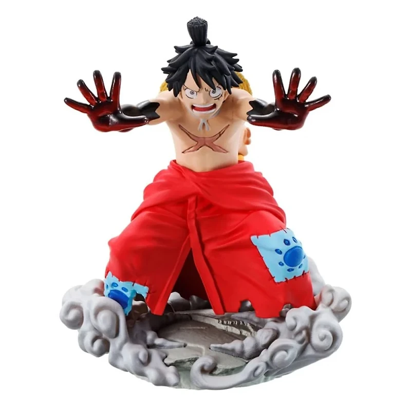 One Piece - Logbox Re Birth Wanokuni - Set 4 Petitrama Statuettes 9cm Figurine