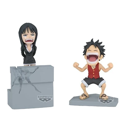 One Piece Robin World Luffy & Nico Figure 