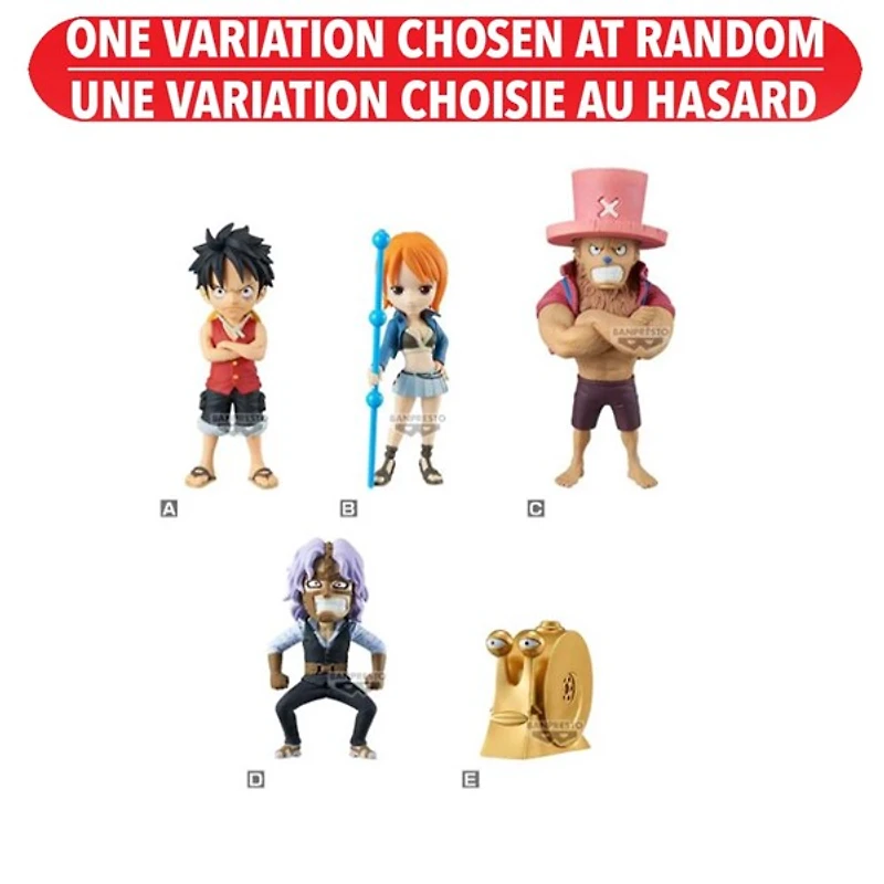 One Piece World Collectable Figure WCF Enies Lobby 1 Assorted – One Variation Chosen at Random