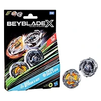 Beyblade X Gale Wyvern 3-60T & Sword Dran 3-80B Dual Pack Set 