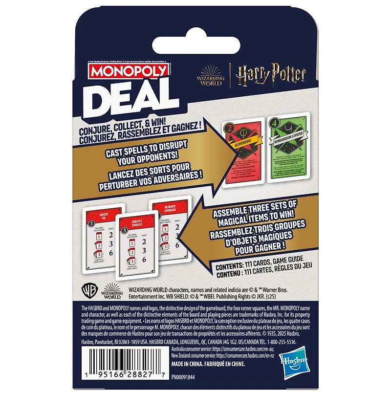 Monopoly Deal Harry Potter 