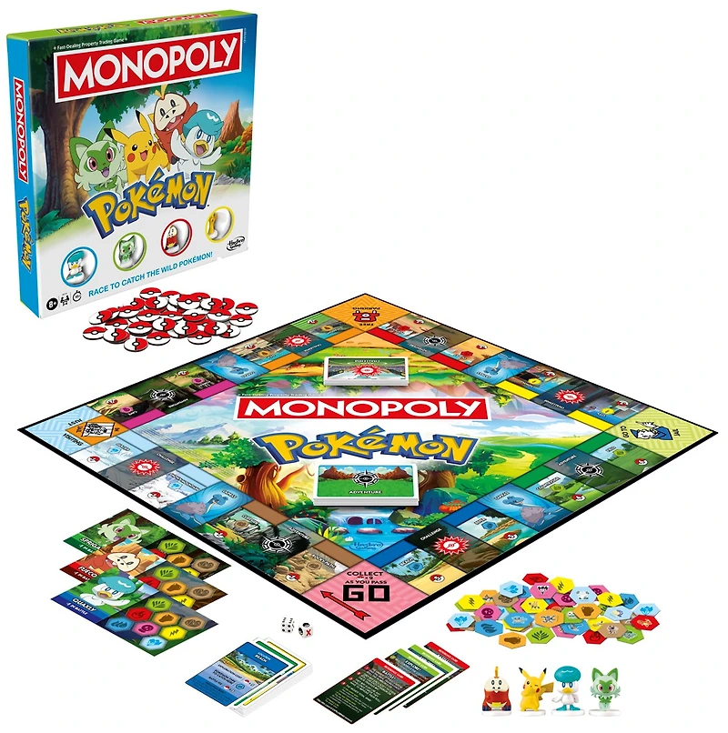 Monopoly Pokémon Edition - Anglais seulement 