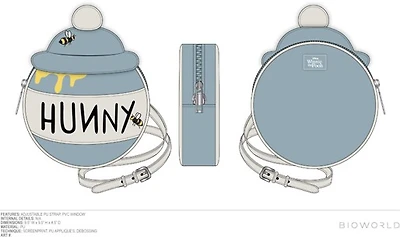Disney's Winnie the Pooh Hunny Pot Crossbody Bag 