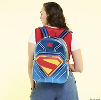 Superman Light Up Glow Full-Size Backpack 