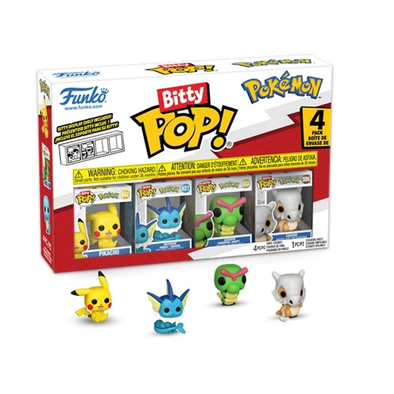 Bitty POP! Pokemon 4-Pack Series