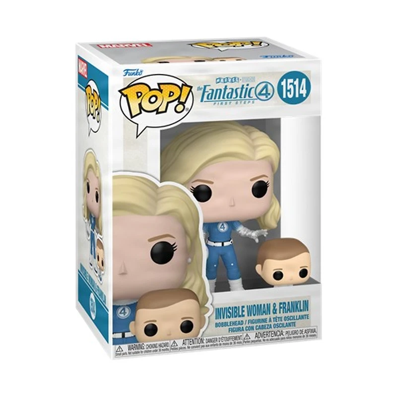 POP! Fantastic Four First Steps Invisible Woman & Franklin