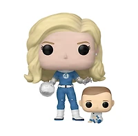 POP! Fantastic Four First Steps Invisible Woman & Franklin 
