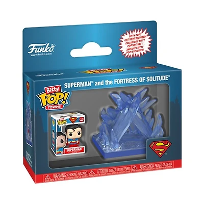 Bitty POP! Towns DC Superman & The Fortress of Solitude 