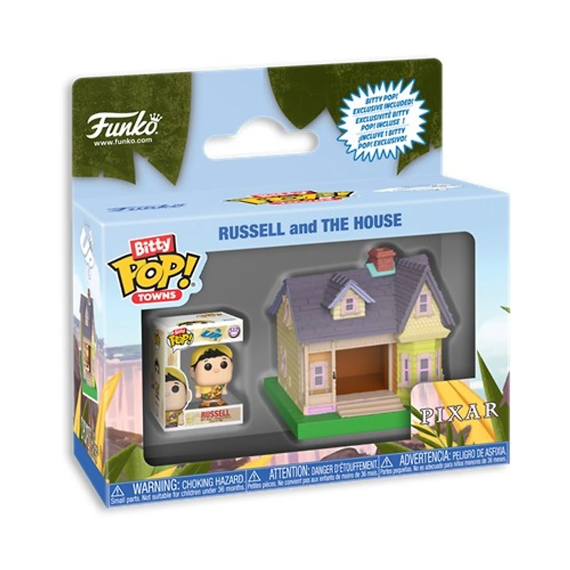 Bitty POP! Towns Pixar UP Russell & The House 