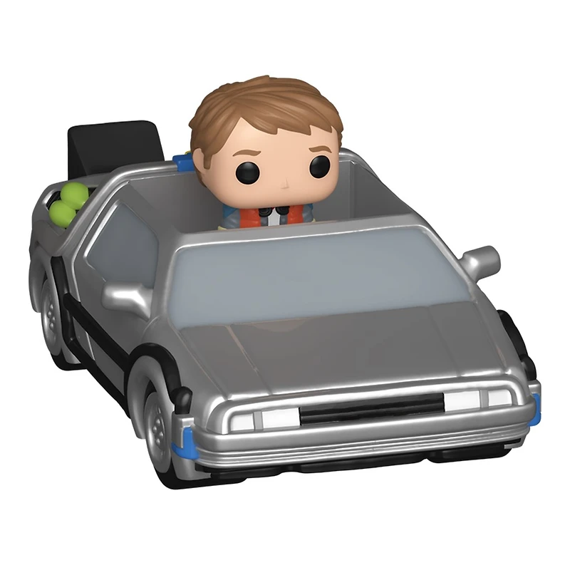 Bitty POP! Rides Back to the Future Marty McFly & Time Machine 
