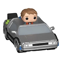 Bitty POP! Rides Back to the Future Marty McFly & Time Machine 