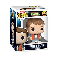 Bitty POP! Rides Back to the Future Marty McFly & Time Machine 
