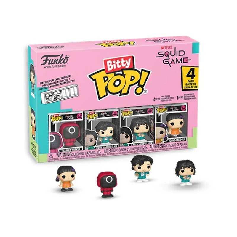 Bitty POP! Netflix Squid Games 4-Pack Series 2