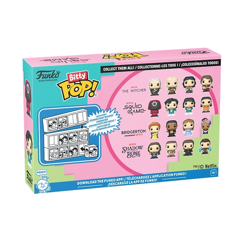 Bitty POP! Netflix Squid Games 4-Pack Series 2