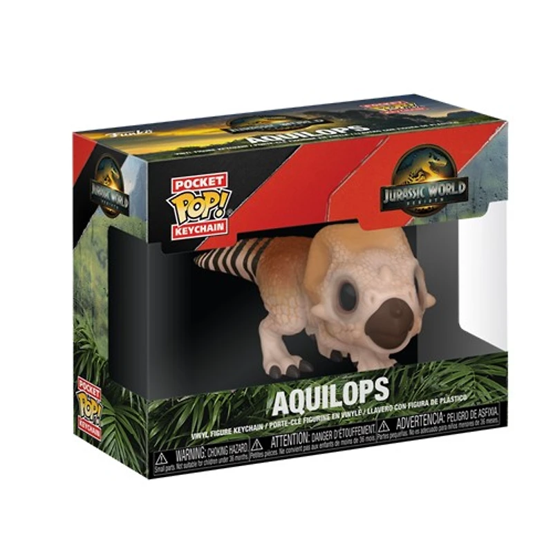 POP! Keychain Jurassic World Aquilops 