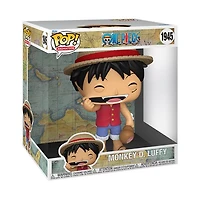 POP! Jumbo One Piece Monkey D. Luffy with Meat 