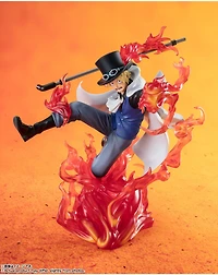 One Piece FiguartsZERO [EXTRA BATTLE] -Fire Fist Rook Check-Sabo Figure 