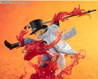 One Piece FiguartsZERO [EXTRA BATTLE] -Fire Fist Rook Check-Sabo Figure 