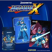 Mega Man X Trading Cards Series One 2 Pack Collector Box 
