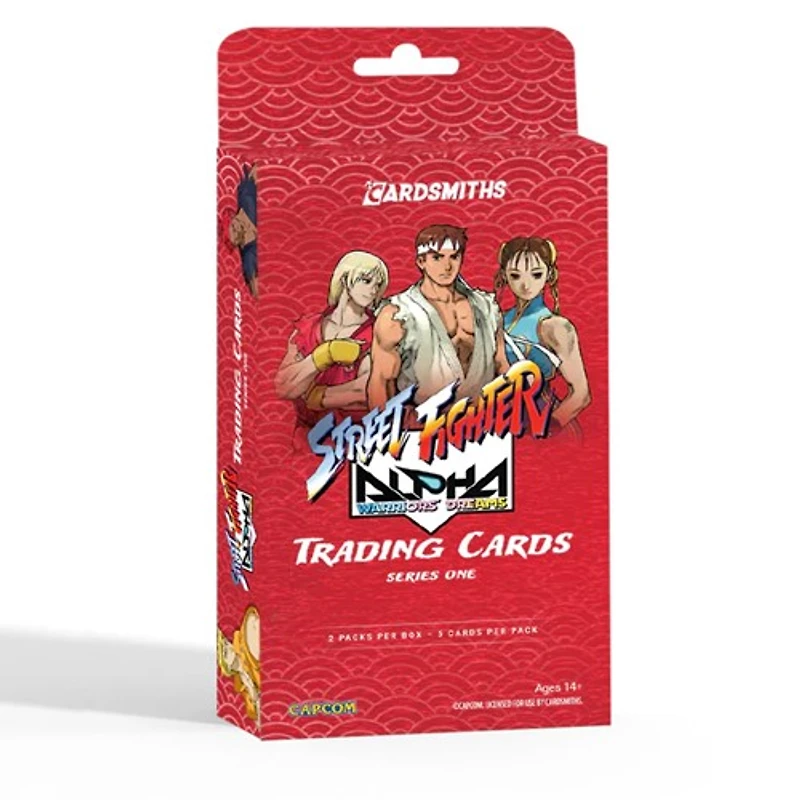 Street Fighter Alpha: Warriors' Dreams Trading Cards Collector Box (2 Packs) 