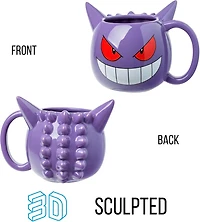 Pokemon Gengar 3D Sculpted Mug 
