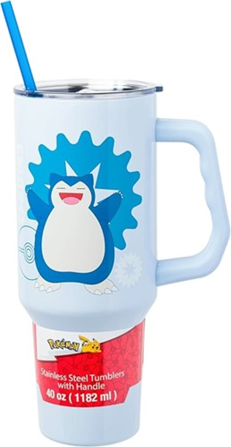 Pokemon Snorlax Blue Tumbler 