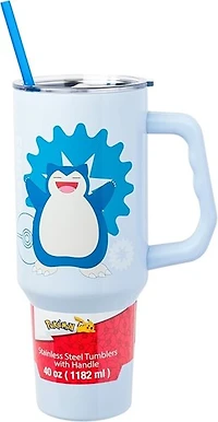 Pokemon Snorlax Blue Tumbler 