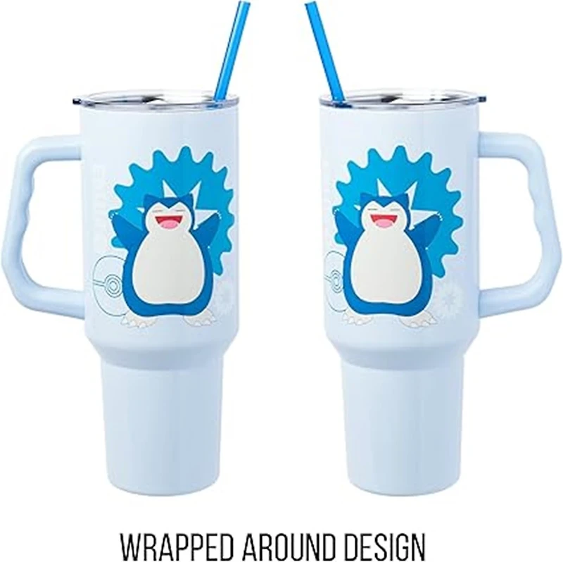 Pokemon Snorlax Blue Tumbler 