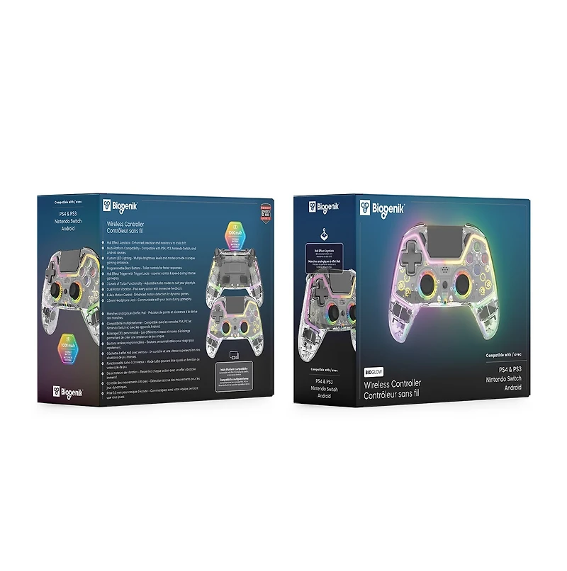 Biogenik Hall Effect Wireless Controller 