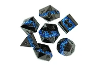 Biogenik 7-Piece Blue Sparkle Premium Dice Set 