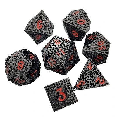 Biogenik 7-Piece Premium Dice Set - Hollow 