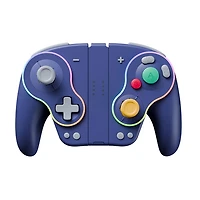Biogenik Retro Style Wireless Split Purple Controller  