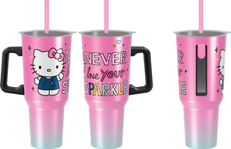 Hello Kitty Pink & Blue Ombre Tumbler