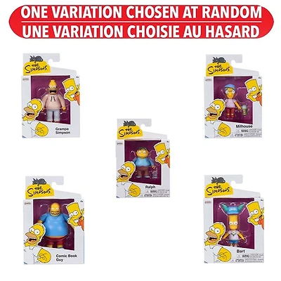 The Simpsons 2.5" Figures Wave 3 Assorted – One Variation Chosen at Random