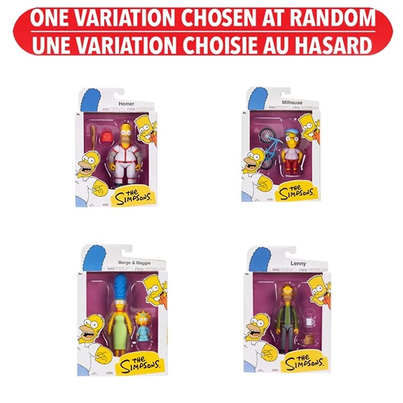 The Simpsons 5" Figure - Wave 3 (Assortment) – One Variation Chosen at Random