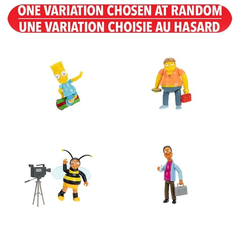 The Simpsons 5" Figure Wave 4 - Assortment – One Variation Chosen at Random
