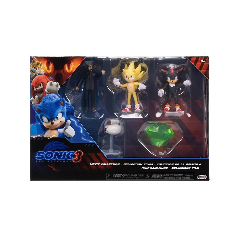 Sonic 3 Movie 2.5" Figure Wave 2 Multipack 