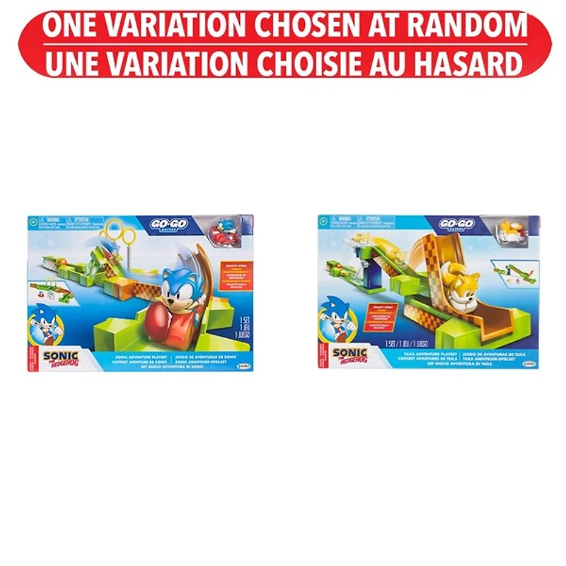 Sonic the Hedgehog: Go-Go Racers Play Set Wave 2 – One Variation Chosen at Random