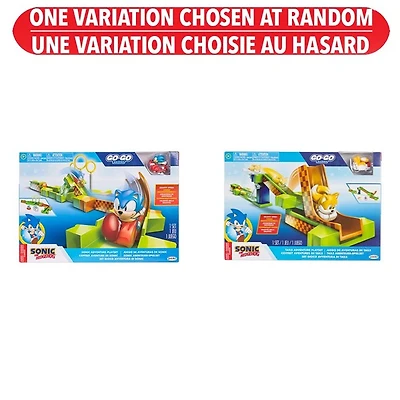 Sonic the Hedgehog: Go-Go Racers Play Set Wave 2 – One Variation Chosen at Random