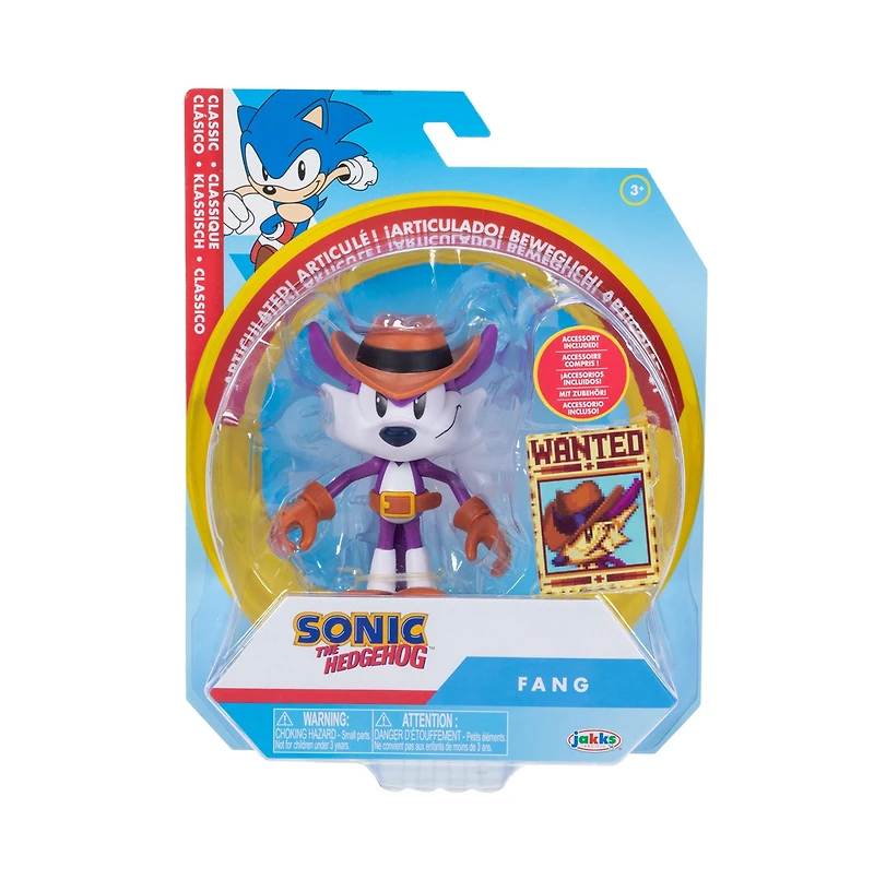 Sonic the Hedgehog 4" Figure Wave