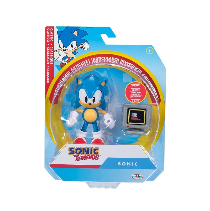 Sonic the Hedgehog 4" Figure Wave