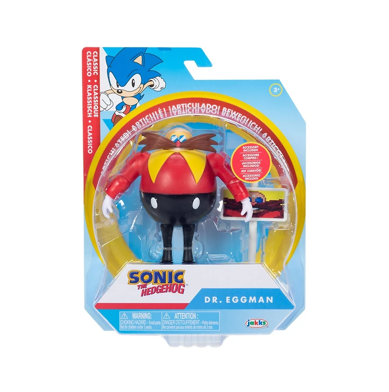 Sonic the Hedgehog 4" Figure Wave