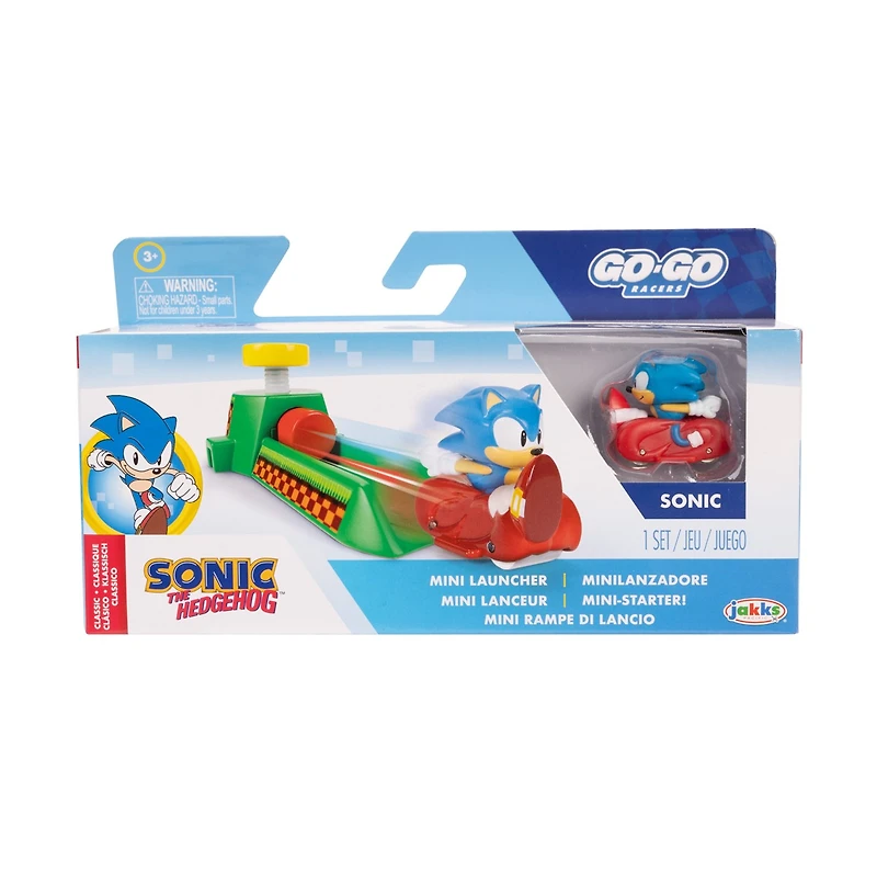 Sonic the Hedgehog: Go-Go Racers Mini Launcher Wave 2 - Assortment – One Variation Chosen at Random